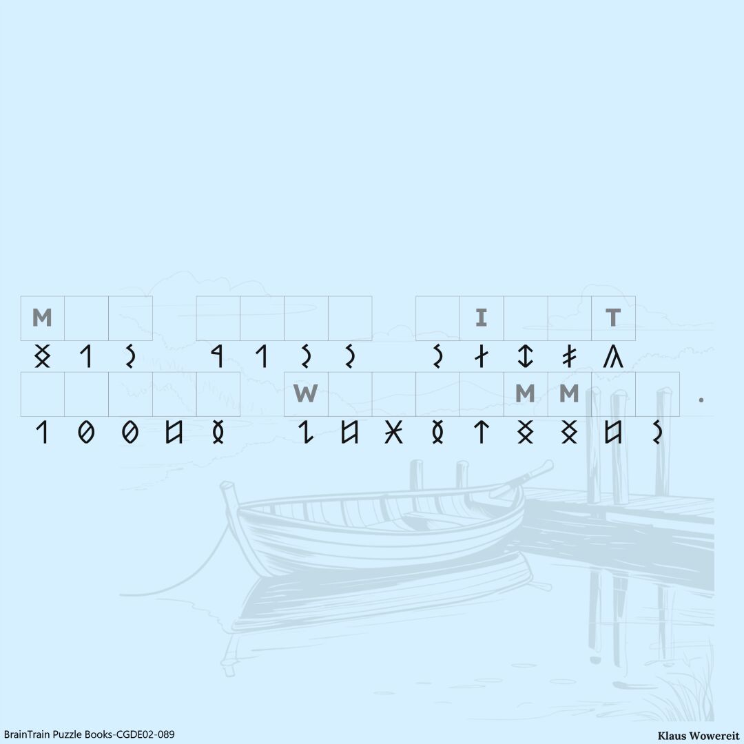 Kannst du die Botschaft entschlüsseln? Tipp: Sie macht Mut.
#rätselliebe #tagebuchzitat #rätsel #kryptogramm #zahlenraetsel #spass #zitat #buchstaben #gehirn #herausforderung #klauswowereit