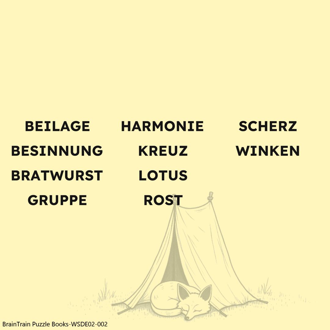 Kannst du alle versteckten Wörter im heutigen Rätsel finden?
#rätselliebe #geistigefitness #buchpause #fürdich #wörtersuche