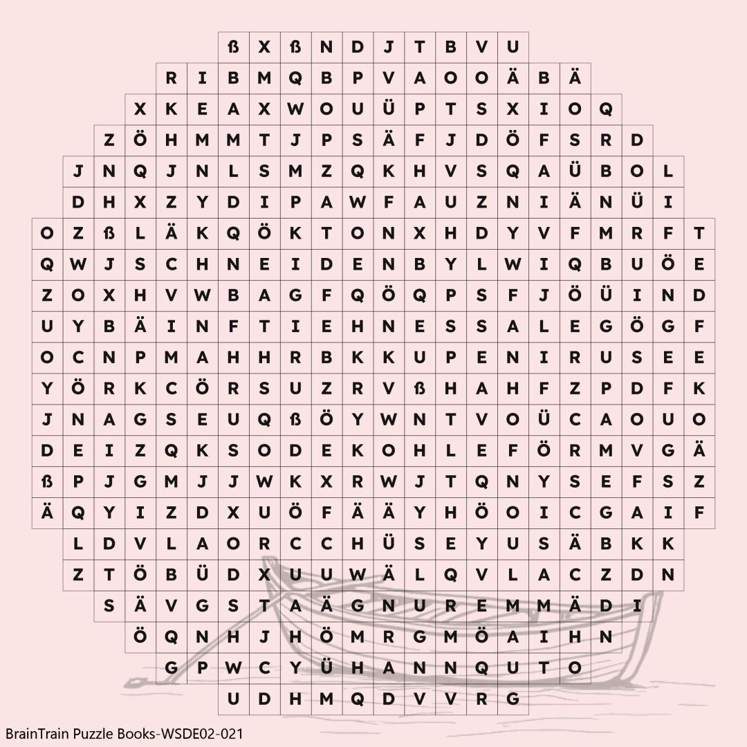 Kleiner Tipp: Finde zuerst das Wort, das dich lächeln lässt!
#alleineoderzweit #ruhigemomente #knobelnmachtglücklich #wörtersuche