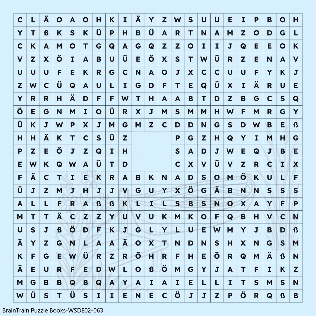 Konzentration gesucht? Die Wortsuche hilft weiter!
#rätselliebe #geistigefitness #buchpause #fürdich #wörtersuche