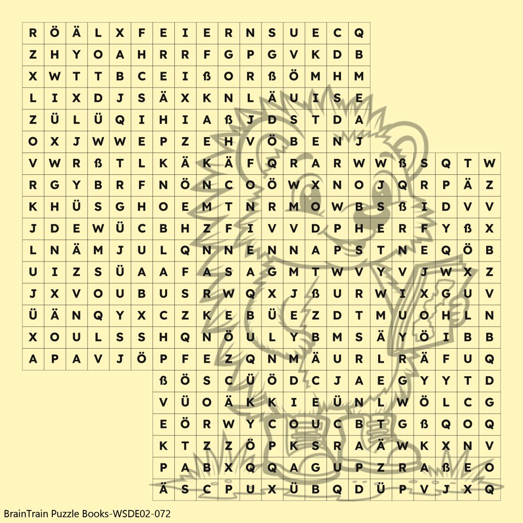 Kleiner Tipp: Finde zuerst das Wort, das dich lächeln lässt!
#rätselliebe #geistigefitness #buchpause #fürdich #wörtersuche