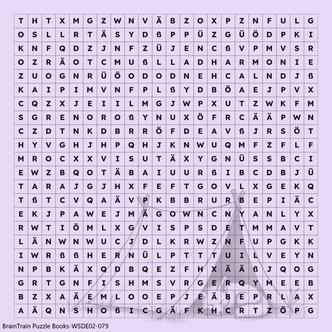 Kleiner Tipp: Finde zuerst das Wort, das dich lächeln lässt!
#rätselliebe #geistigefitness #buchpause #fürdich #wörtersuche