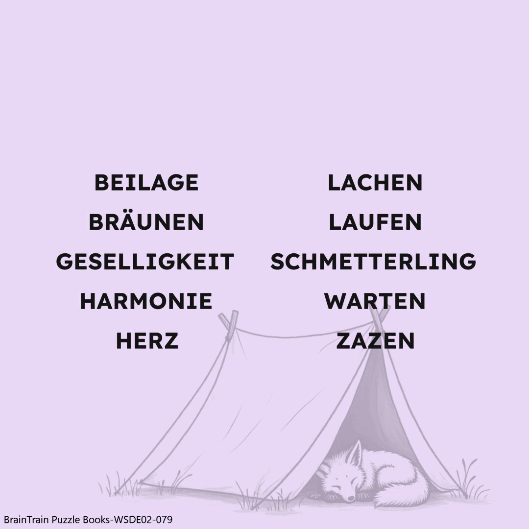 Kleiner Tipp: Finde zuerst das Wort, das dich lächeln lässt!
#rätselliebe #geistigefitness #buchpause #fürdich #wörtersuche